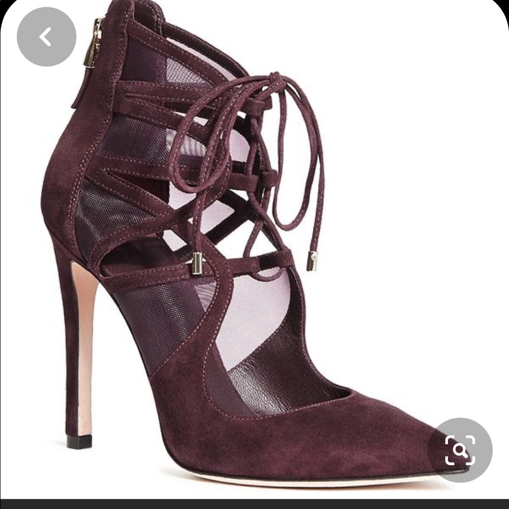 Guess by Marciano Bria Pump Dark Purple  Suede